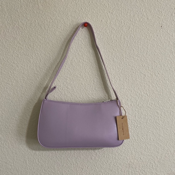 Brandy Melville faux leather purple purse - Picture 3 of 3